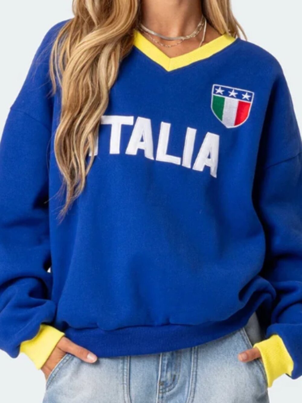 NWT Edikted Italy Oversized Sweatshirt